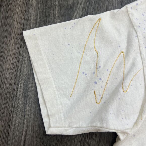 Fruit Of The Loom Vintage Single Stitch Floral Short Sleeve T-Shirt Size XL - Picture 5 of 8